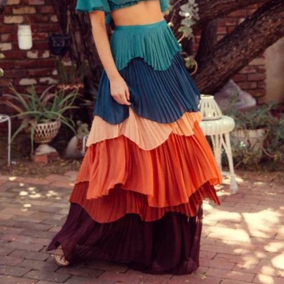 Bora Bora Pleated set- aqua - Picture 3 of 9